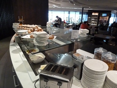 Melbourne Air New Zealand Koru Club Business Lounge June 2011