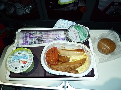 Virgin Atlantic inflight meals - March 2013